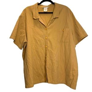 rebecca malone button down top